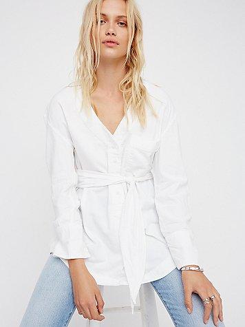Free People Little Love Buttondown