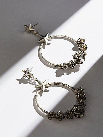 Esperanza Coronation Hoop Earrings By Vsa Designs At Free People