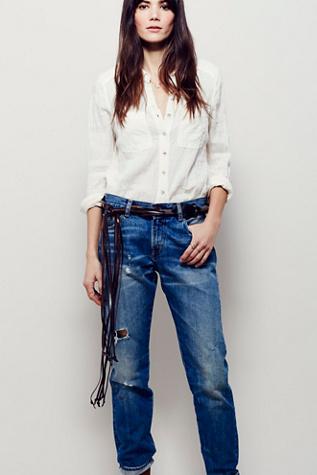 Free People Womens Cimarron Concho Belt