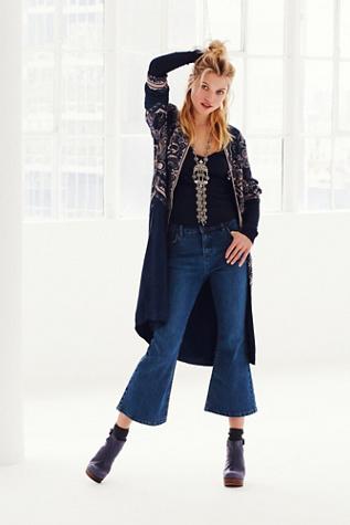 Free People Womens Chloe Cropped Flare