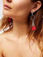 Hand To Hold Tassel Earrings By Free People