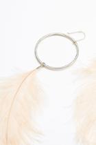 Feather Drop Hoop Dusters By Free People