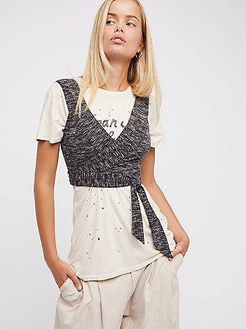 You're The One Wrap Top By Intimately At Free People