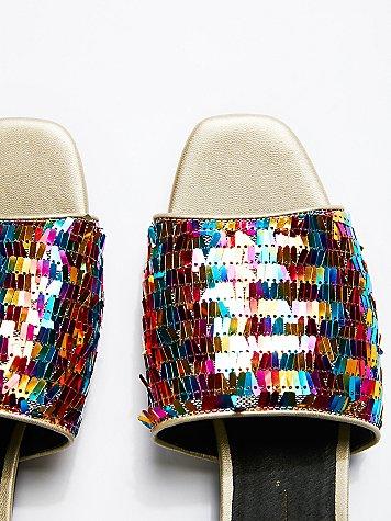 Intentionally Blank Disco Slide Sandal