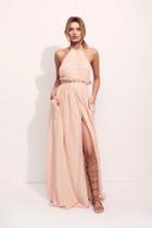 Mara Hoffman Womens Gauze Halter Dress