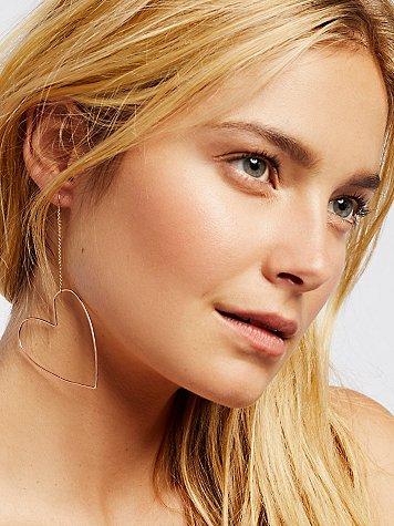 Threader Shape Hoops By Wendy Faye At Free People