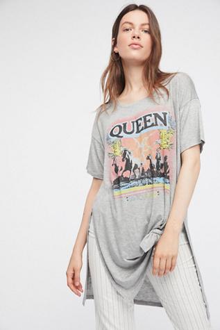 Queen Tunic Tee By Daydreamer At Free People