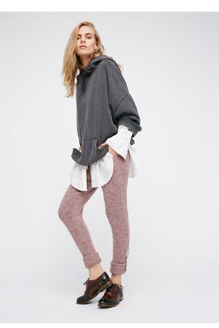 Free People Womens Brandy Wine Cozy Pant