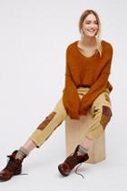 Free People Womens Set Me Free Emb Cargo