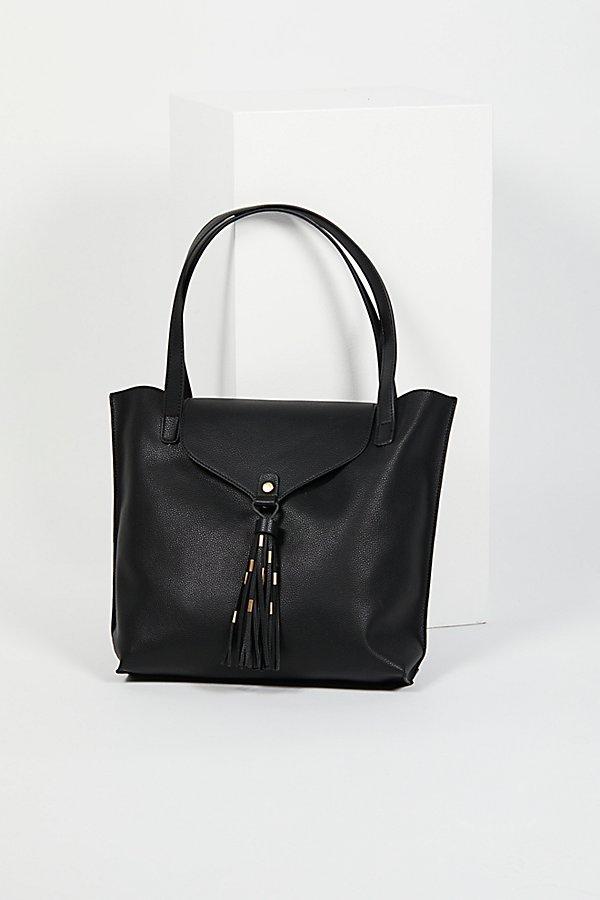 Adelle Tassel Tote By Free People