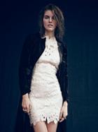 Jessa Foil Lace Dress By Saylor