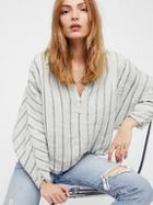 Striped Dolman Swing Blouse By Free People X Cp Shades