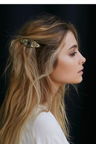 Free People Womens Western Stone Barrette