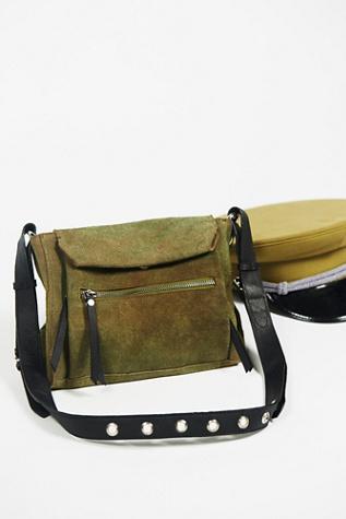 Free People Womens Cadet Suede Crossbody