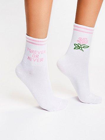 Double Time Crew Sock By Yeah Bunny