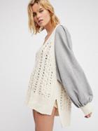 Hideaway Cable Pullover By Free People