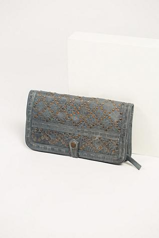 Free People Womens Soto Studded Wallet
