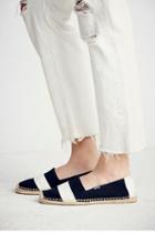 Soludos Womens Chambray Stripe Espadrilles
