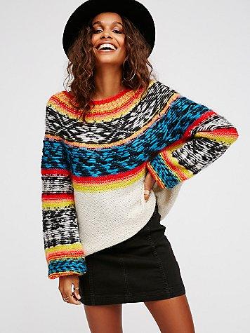 Free People Modern Femme Denim Mini
