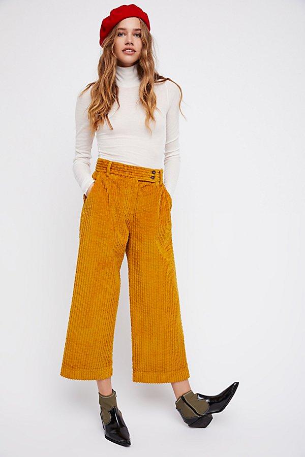 Riva Cord Pant By Otto Dame At Free People