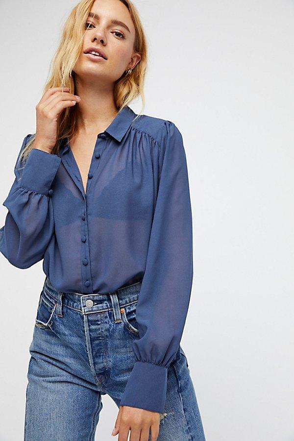 Sweet Like Bri Blouse By Free People