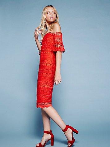 Saylor Mariah Midi Dress