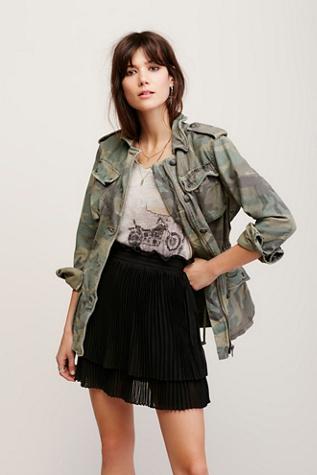 Free People Womens Francesca Skirt