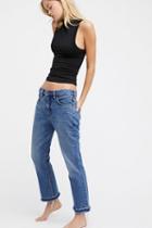 Free People Womens Cropped Boot Jean