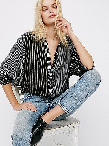 Free People Magic Slippers Buttondown