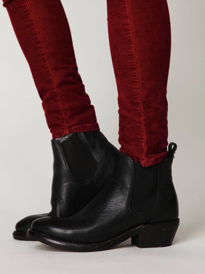 Vintage Shoe Company Covington Ankle Boot - Black 6