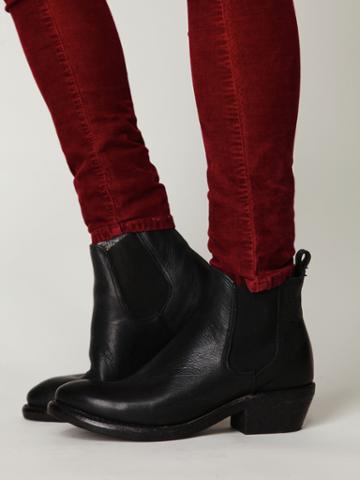 Vintage Shoe Company Covington Ankle Boot - Black 6