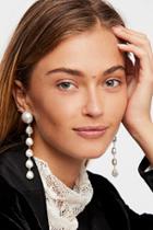 Pretty In Pearls Drop Earrings By Free People