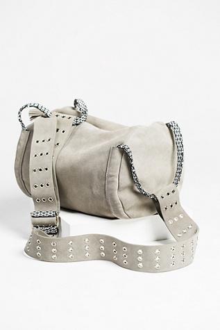 Tmrw Studios Womens Valencia Suede Mini Duffl