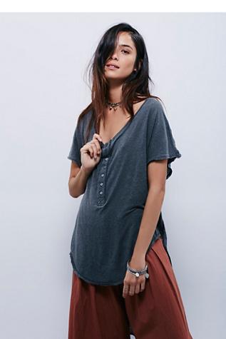 We The Free Womens We The Free Weekender Henley
