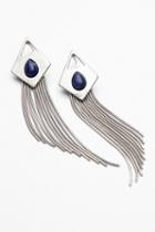 Free People Womens Sangria Sunrise Fringe Earrings