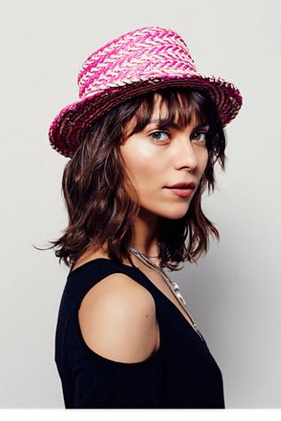 Yestadt Millinery Womens Fancy Free Straw Boater