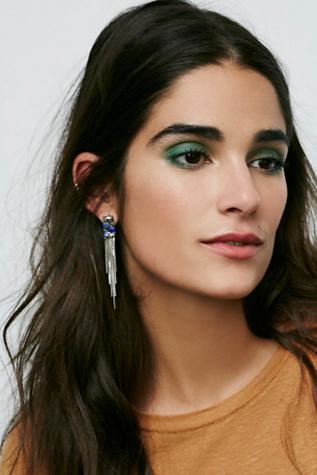 Marly Moretti Womens Stone Cluster Duster Earrings