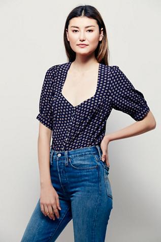 Free People Womens Electric Soul Blouse