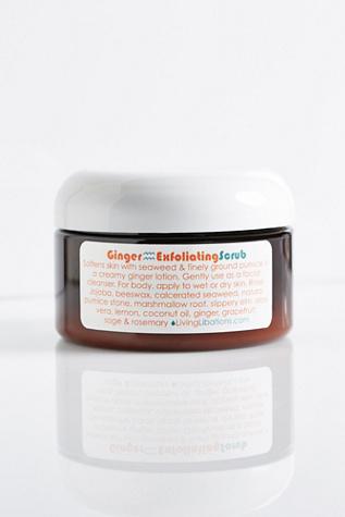 Ginger Body Scrub By Living Libations At Free People