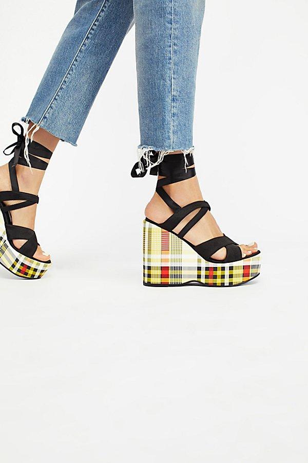 Kelly Platform Wedge By Intentionally Blank At Free People