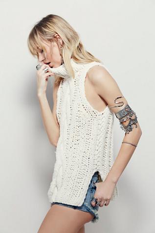 Free People Womens Glacier Vest