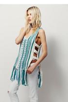 Free People Womens Horizon Line Sweater Tank