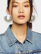 Pearl Stoned Hoops By Free People