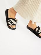 Mother Of Pearl Slip Sandals By Jeffrey Campbell At Free People