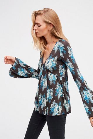Free People Womens Speak Easy Top