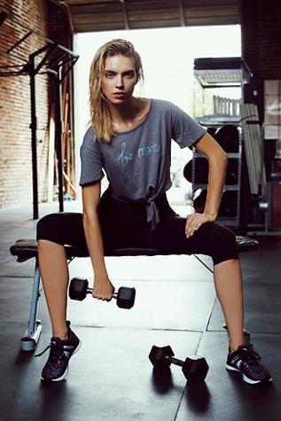 Fp Movement Womens The Knotted Tee