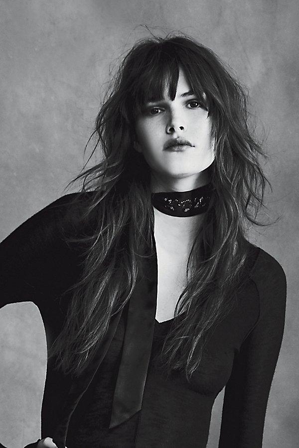 Xoxo Embellished Neck Tie By Free People