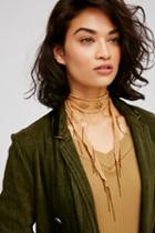 Diamond Embellished Neck Tie By Chan Luu At Free People