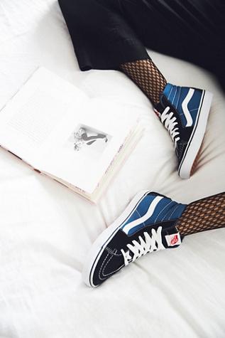 Two-tone Sk-8 High Top By Vans At Free People