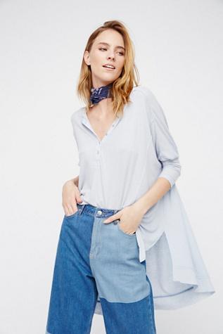 Free People Womens Benedict Henley